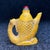 Vintage Chinese Carved Fish Shaped Snuff Bottle With Red Stopper, Chinoiserie Collectible For Sale - Image 9 of 9