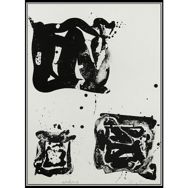 The artwork here, Third Stone (SF. 98; L.86), is a fabulous and high-quality Sam Francis Original Artist's Proof...