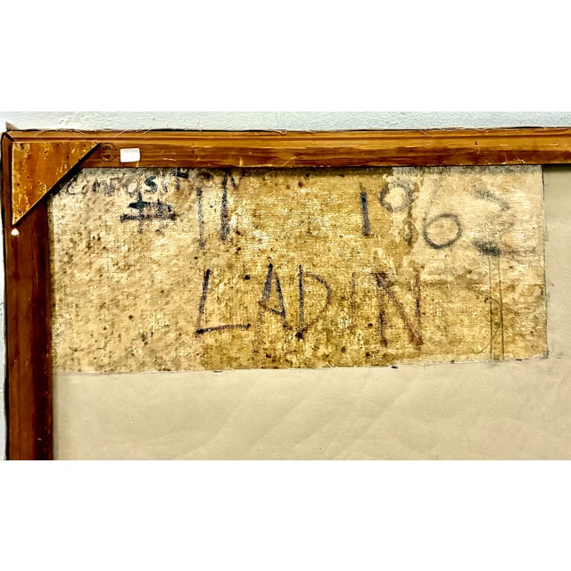 Champagne Large Modern Painting After Picasso of Three Nudes by David Ladin For Sale - Image 8 of 8