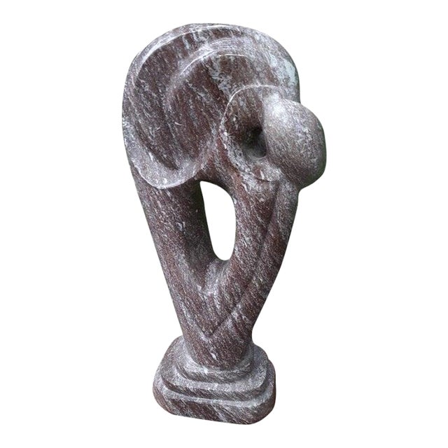 Marble Mid Century Modern Abstract Sculpture For Sale