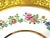 Limoges, France Vintage Limoges j.p.l. Gilded Porcelain Plates With Floral Garland, Set of 12 For Sale - Image 4 of 16