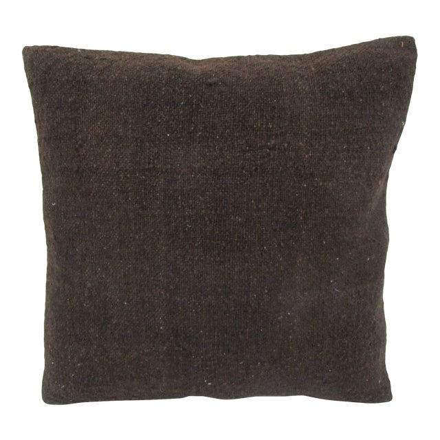 Brown Modern Kilim Pillow Cover For Sale