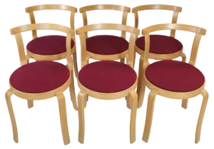 Dining Room Chairs Model 8000 by Rud Thygesen & Johnny Sørensen for Magnus Olesen, 1990s, Set of 6