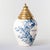 Dutch Delftware Blue & White Tobacco Jar With Brass Lid, Circa 1800 For Sale - Image 4 of 10