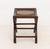 Arts and Crafts Cane-Paneled Mahogany Curule Bench For Sale In New York - Image 6 of 7