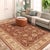 "Enhance the ambiance of your home with this magnificent Persian-influenced Turkish hand-knotted rug made by skilled...