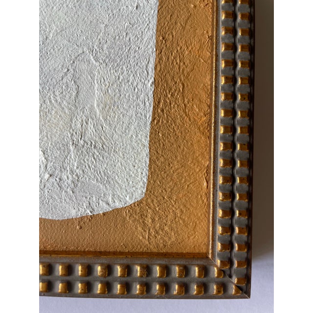 Contemporary 2026 "Egitto" Abstract Minimalist Painting on Canvas by r.k. Red For Sale - Image 3 of 3