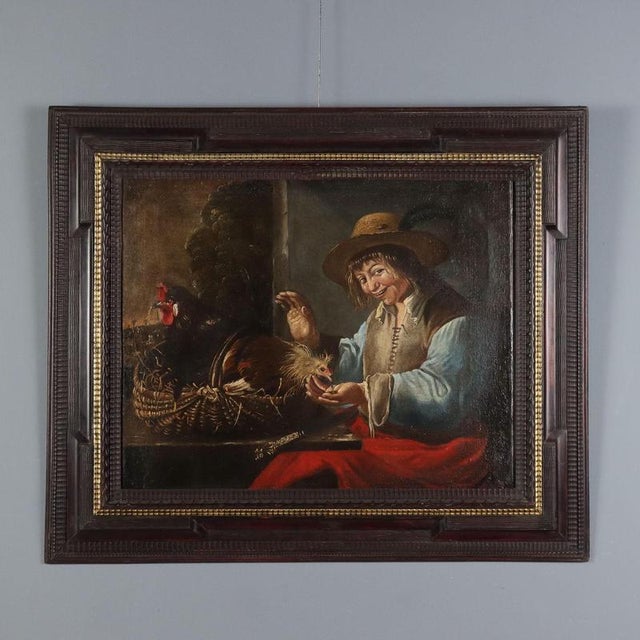 Giacomo Francesco Cipper, Figurative Composition, Oil Painting on Canvas For Sale - Image 12 of 12