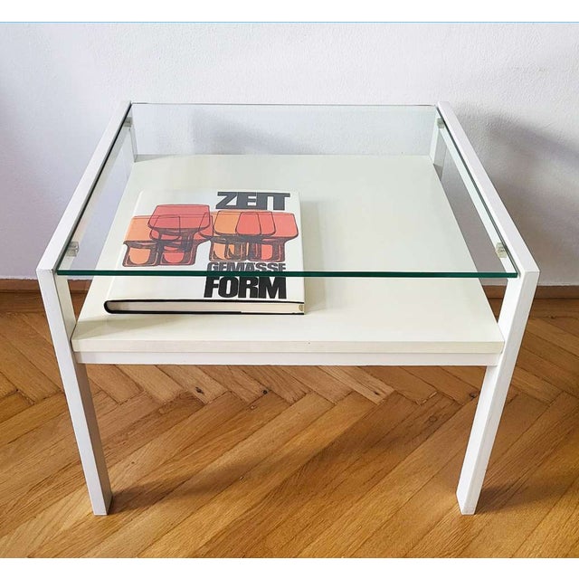 Mid-Century Modern Mid-Century Minimalist Side Table from Interlübke, 1960s For Sale - Image 3 of 9