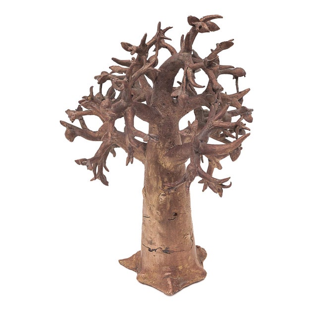 Tan Baobab Tree Sculpture, 1930s, Bronze For Sale - Image 8 of 9