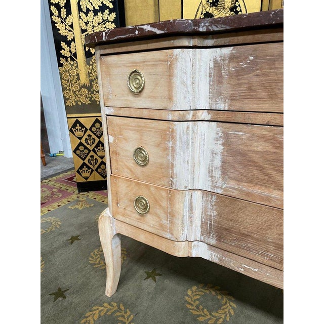 Gold Louis XV Chest of Drawers For Sale - Image 8 of 13