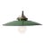 Green French Pendant Light in Green Enamel For Sale - Image 8 of 8