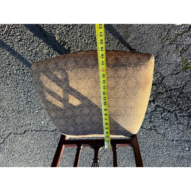Antique Federal Mahogany Square Shield-Back Side Chair For Sale - Image 12 of 16
