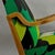 Art Deco Lounge Chair in Green Waves, 1940s For Sale - Image 11 of 15