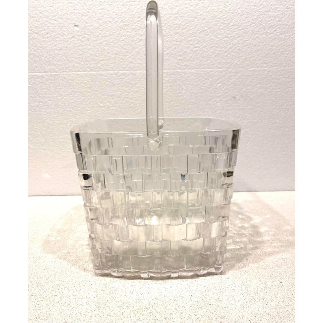 Mid-Century Modern 1980s Grainware Lucite Ice Bucket For Sale - Image 3 of 5
