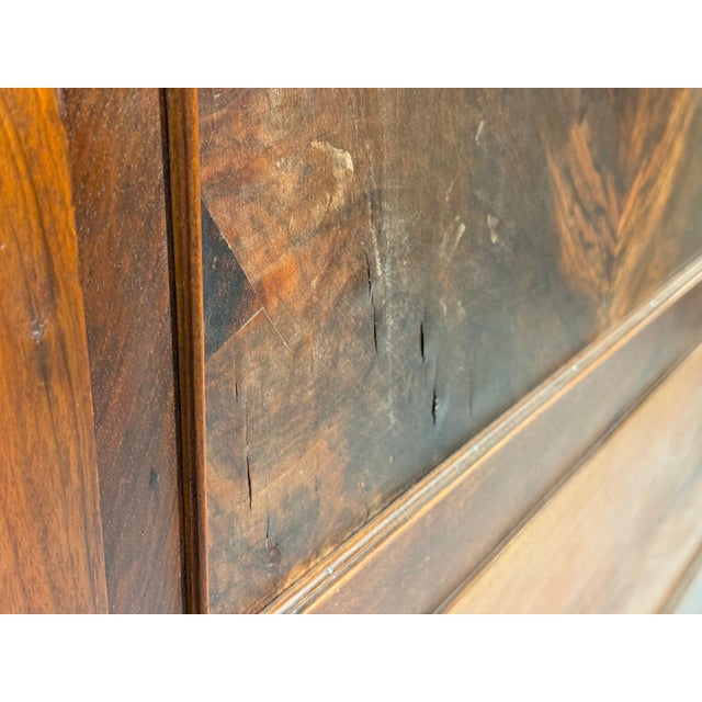 French Provincial Style, Twin Headboards, Walnut, Gilt, France, 20th C. For Sale - Image 11 of 12