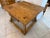 Rustic Farmhouse Dining Table in Natural Wood For Sale - Image 6 of 17