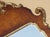 Antique Walnut Georgian Style Hand Carved and Parcel Gilded Wall Mirror For Sale - Image 6 of 9