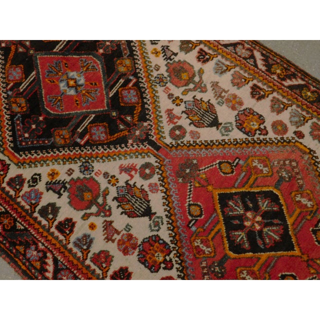 Vintage Hand Knotted Persian Runner. 2'3"x 7' For Sale - Image 9 of 13
