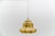 Mid-Century Modern Art Deco Pendant Lamp in Marbled Glass, Germany, 1940s For Sale - Image 3 of 11