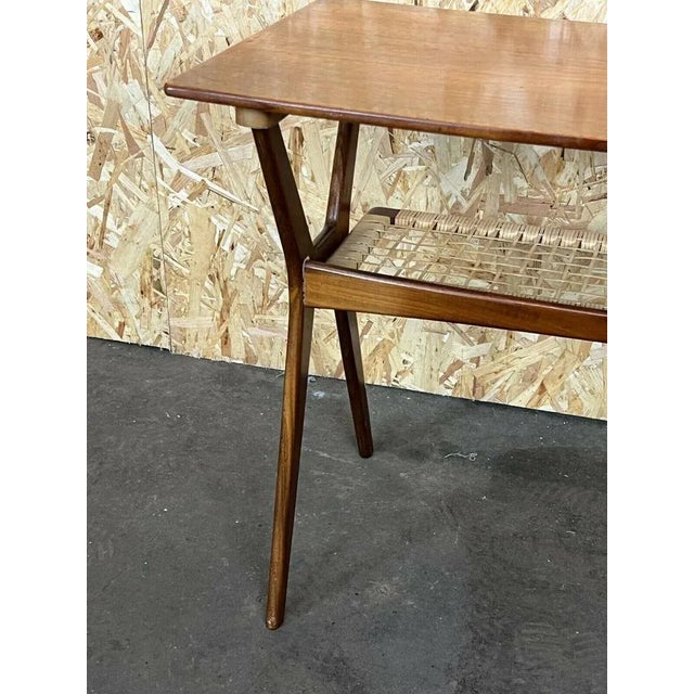 Teak Side Table Danish Modern Design 60s 70s Object: Side table Maker: Condition: good - vintage Age: around 1960-1970...