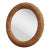 Coastal Style Large Woven Rope Frame Round Mirror For Sale