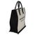 Boho Chic Beige Linen North South Rive Gauche Tote For Sale - Image 3 of 8