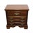 Traditional Bassett Furniture Solid Cherry Traditional Style 26" Two Drawer Nightstand 2107-270 For Sale - Image 3 of 12
