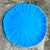 Vintage Coastal Electric Blue Glass Tray For Sale - Image 4 of 4