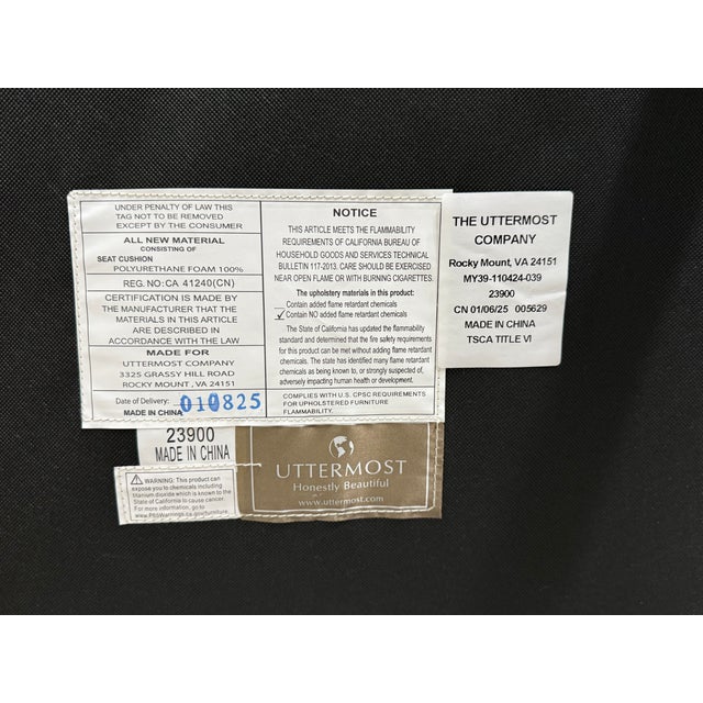 Metal Conifer Dining Chair, Camel, Set of 2 For Sale - Image 7 of 8