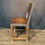 French Antique Leather and Nailhead Dining Chairs With Bobbin Legs -Set of 6 For Sale - Image 9 of 12