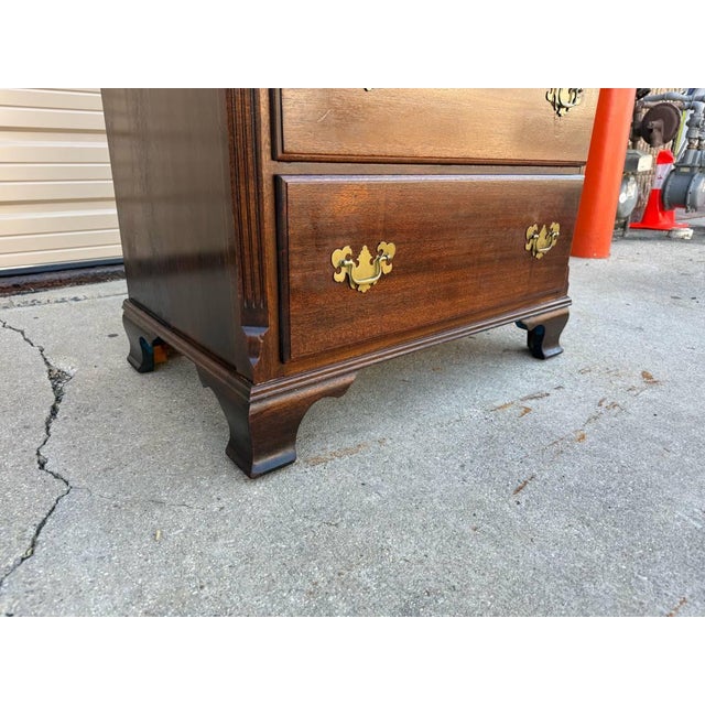 Early 20th Century Georgian Court Style Chest of Dresser by Lammerts Furniture For Sale - Image 12 of 12