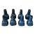 Scandinavian Sculpture Vases - Set of 8 For Sale