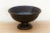 African Vintage African Wood Pedestal Bowl For Sale - Image 3 of 8