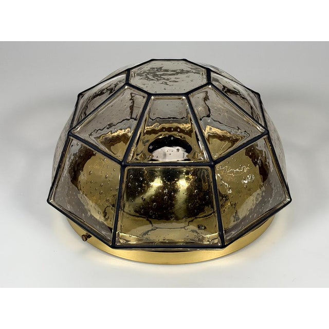 Ceiling Lamp from Glashütte Limburg, Germany, 1960s-1970s For Sale - Image 10 of 18
