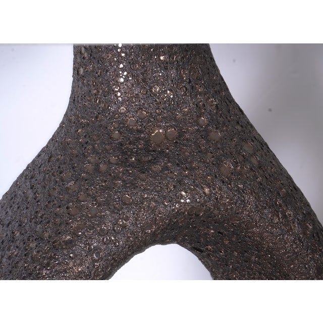 Aerin Capra Medium Table Lamps Chalk Burnt Gold, Pair Of For Sale In San Diego - Image 6 of 10