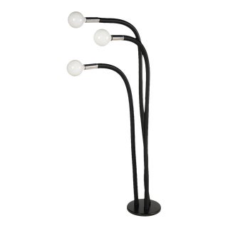 1970's Italian Style 3 Arm Octopus Mid Century Floor Lamp For Sale