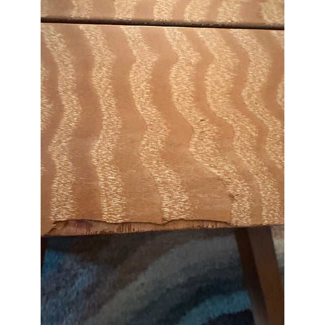 Rare Mid-Century California Modern Trapezoid Bedside End Tables by Paul Laszlo for Brown Saltman - A Pair For Sale In Atlanta - Image 6 of 10
