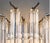 Vintage Wall Lamp with Clear Murano Glass Prisms, 1960s For Sale - Image 13 of 15