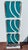 Turquoise Vintage David Muniz 29" Lucite Art Sculpture Turquoise Blue & Clear Signed '02 For Sale - Image 8 of 16