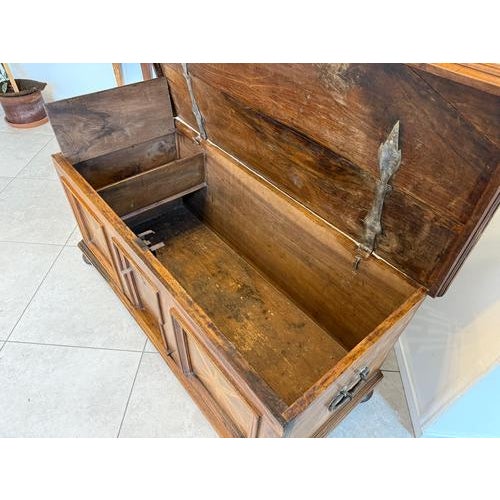 Baroque Chest in Iron and Hardwood For Sale - Image 7 of 18