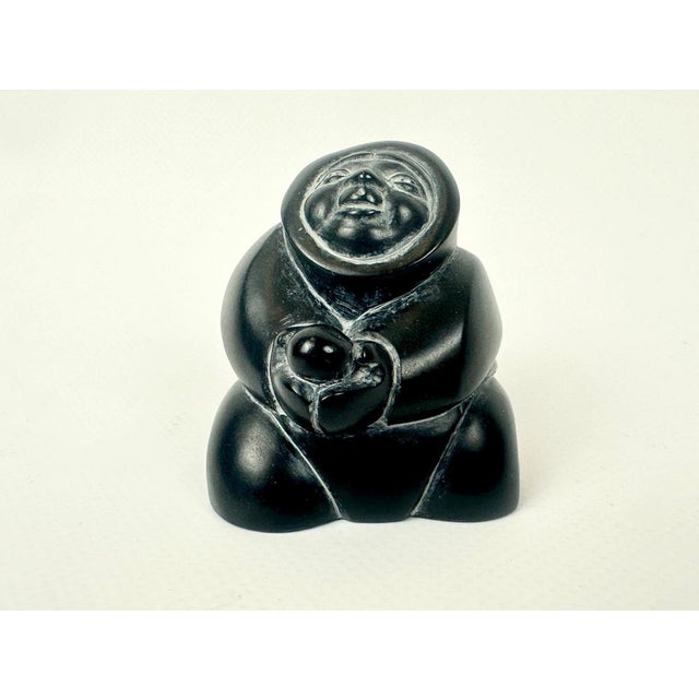 Canadian Inuit Figurine from Boma, 1970s, Set of 2 For Sale - Image 3 of 13