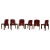 Mid-Century Modern Mid-Century Modern Model 121 Chairs by Afra & Tobia Scarpa for Cassina, 1967, Set of 8 For Sale - Image 3 of 18