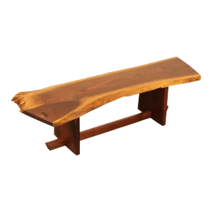 Early 21st Century Mira Nakashima Studio Crafted Walnut Bench Or Coffee Table