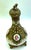 Opaline Bronze Bottle with Polychrome Porcelain Plates, in Flawless conditions. Designed before 1890