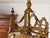 Antique French Louis XVI Style Glass and Bronze Pendant Lamp, 1890s For Sale - Image 12 of 15