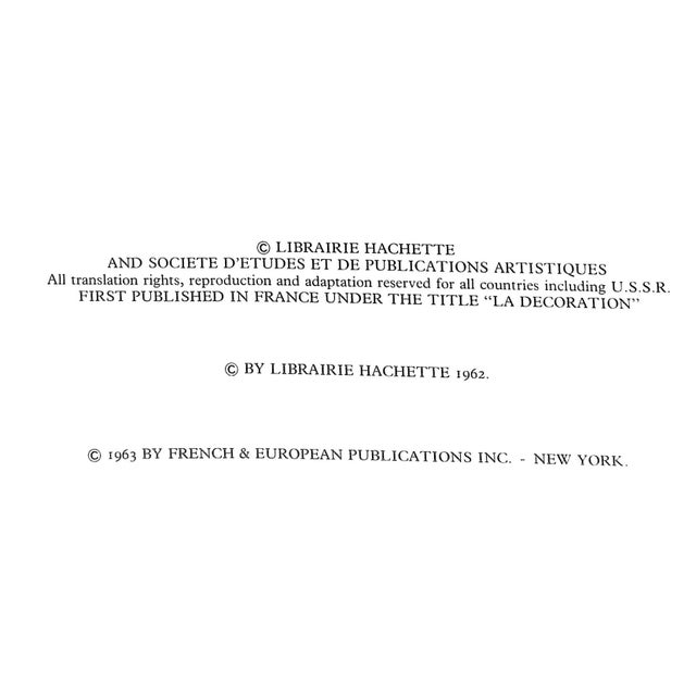 [324] pp. French & European Publications Inc./ Librairie Hachette 1962 12 1/2" x 10"