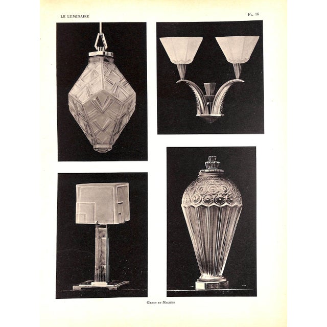"Le Luminaire Et Les Moyens Declairages Nouveaux 2me Serie" Janneau, Guillaume For Sale - Image 12 of 12