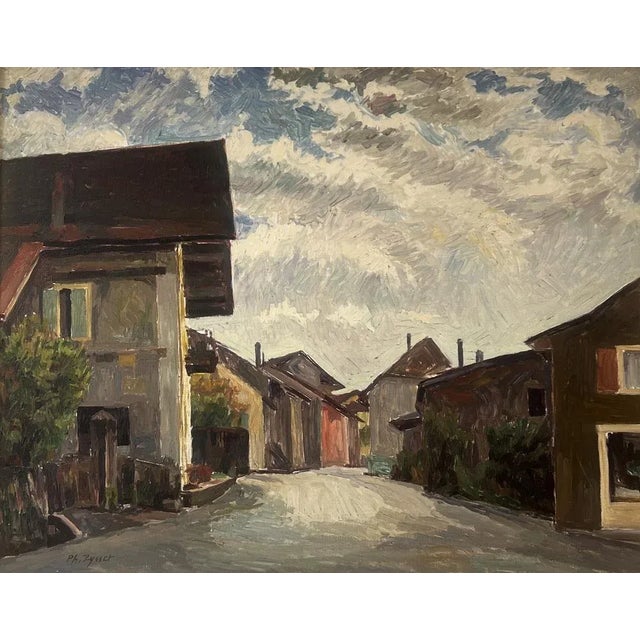 Swiss painter and illustrator born in 1889 in Fontainemelon (NE). He paints landscapes of the Geneva countryside,...