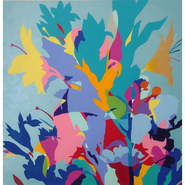 "Shadows Viii" Original Large Painting by Robert Castillo For Sale